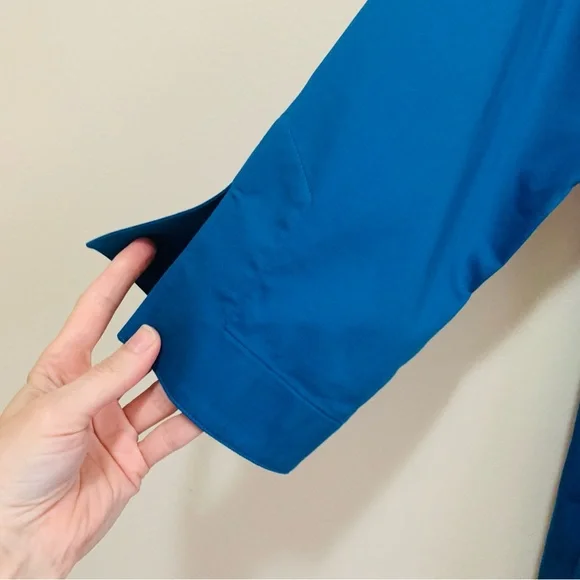 Chicos No Iron Shirt Dress in blue size 2.5 or 14 - Picture 3 of 7